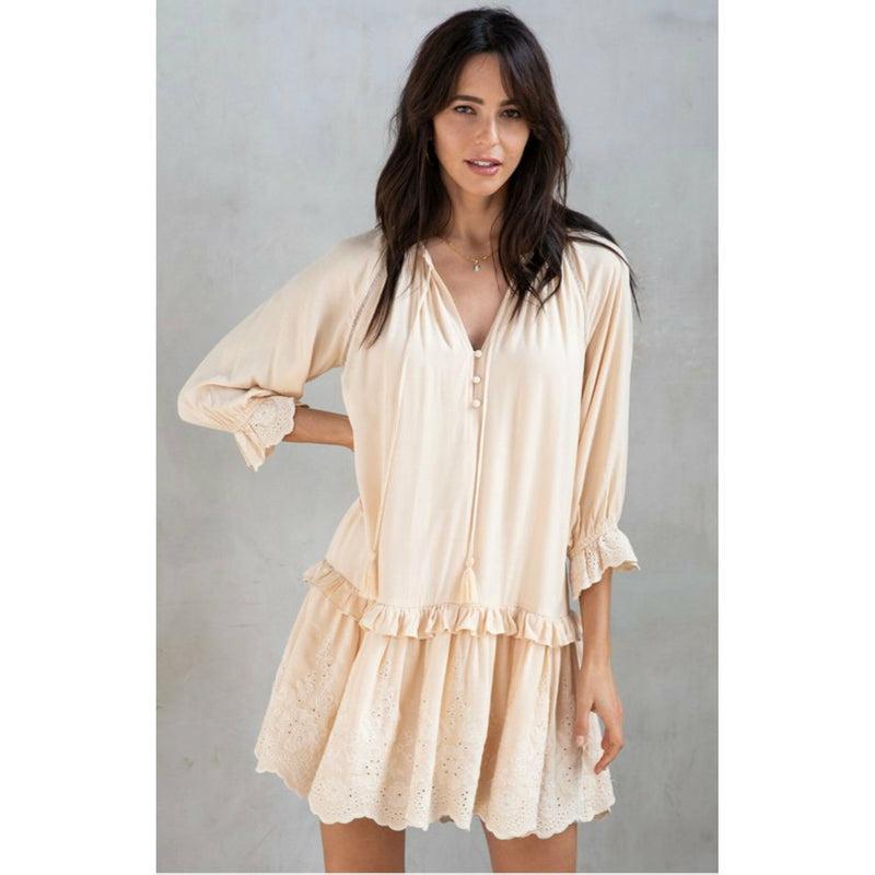 Boho Vibes Babydoll Dress – Saylor Lane