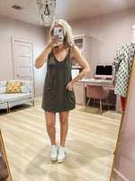 Sporty Spice Dress//Olive